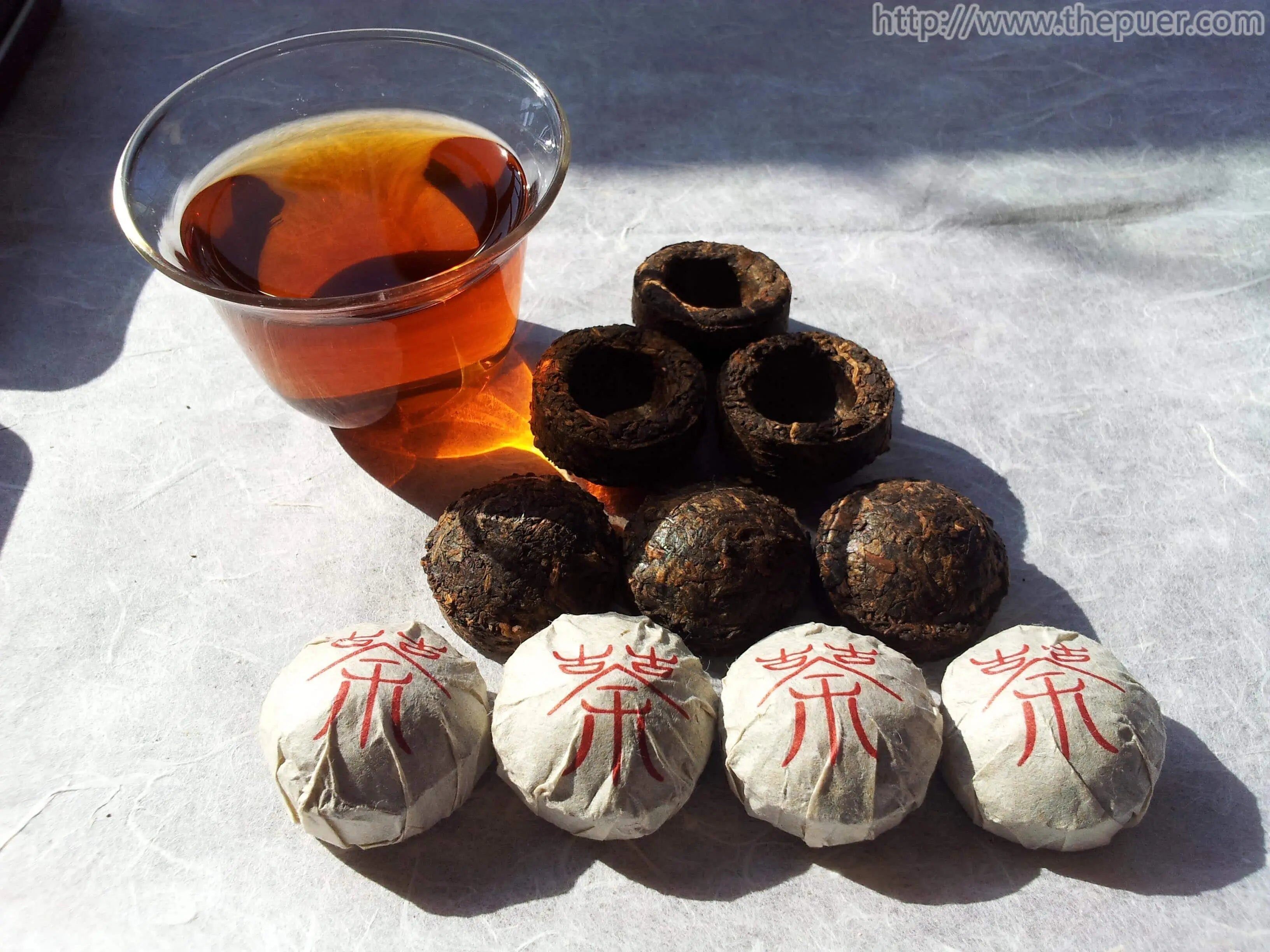 Antico DaoTea FuTuo (palline di tè)