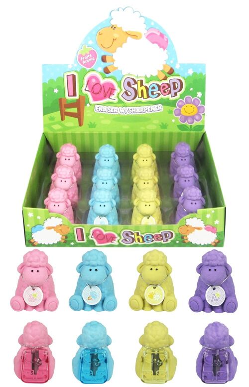 Sheep Sharpener & Eraser