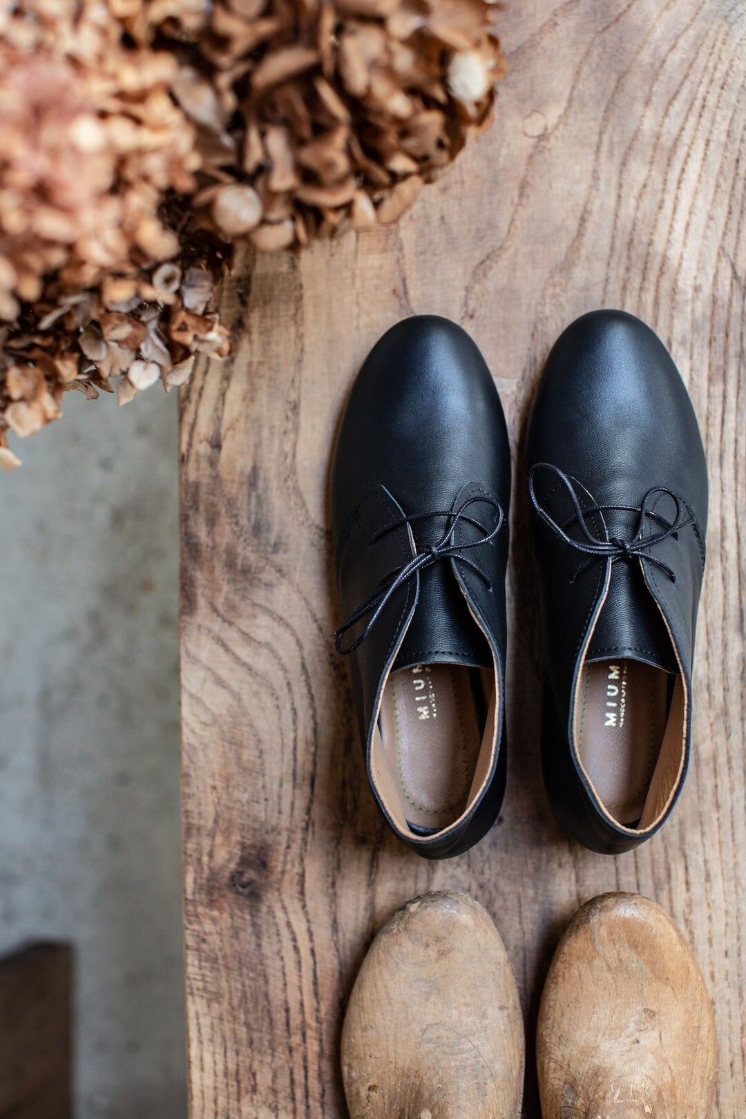 Handgefertigte Leder Damenstiefel - Malin - schwarz 34-42