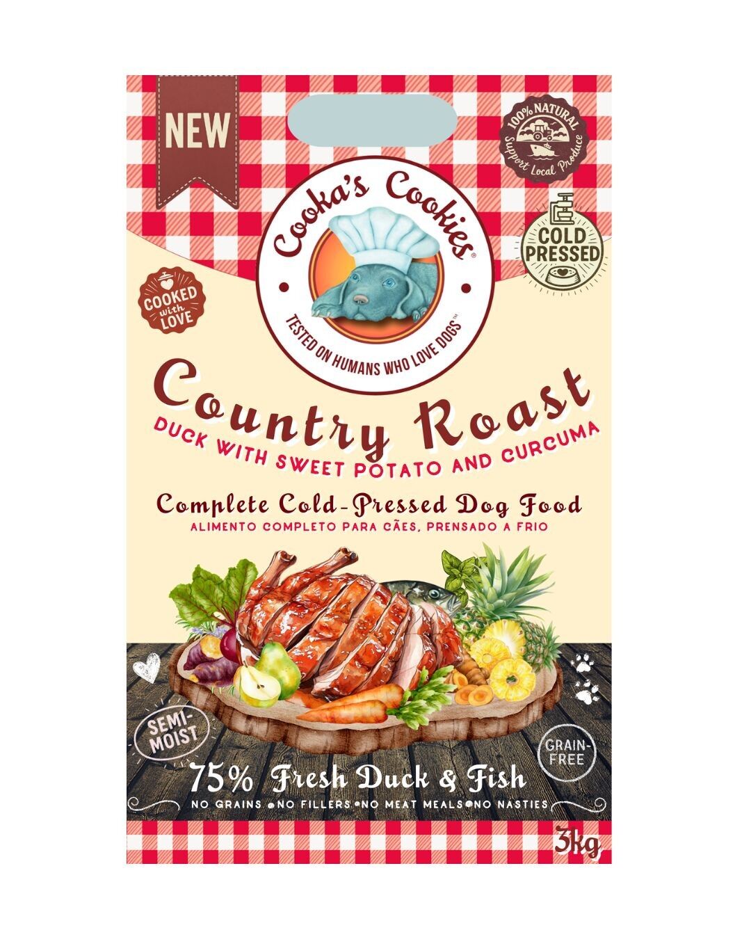 Country Roast - Complete Cold-Pressed Dog Food
