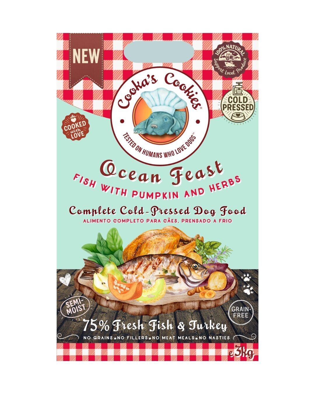 Ocean Feast - Complete Cold-Pressed Dog Food
