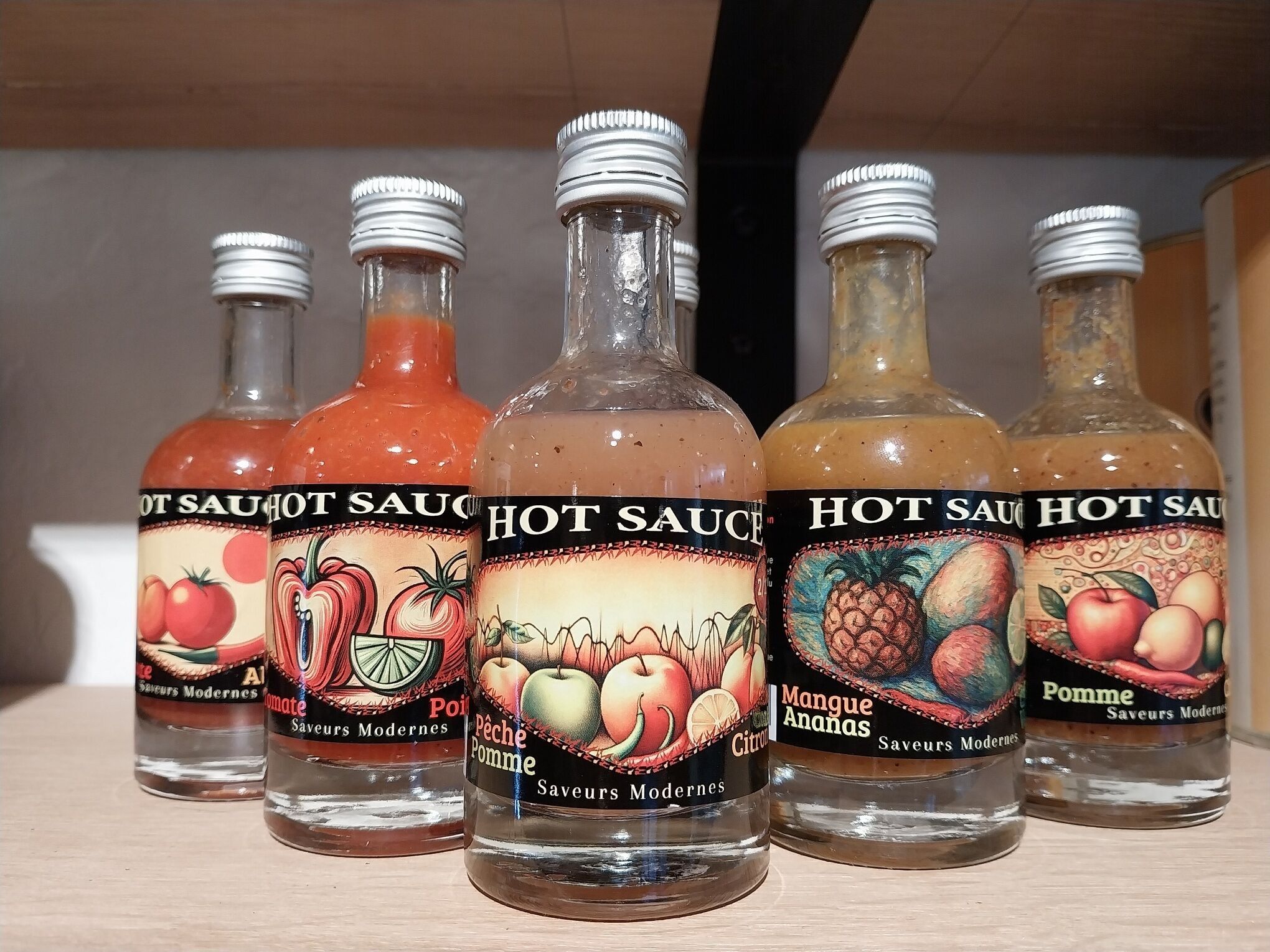 Salsa Picante Melocotón Manzana Limón Intensidad 2/12