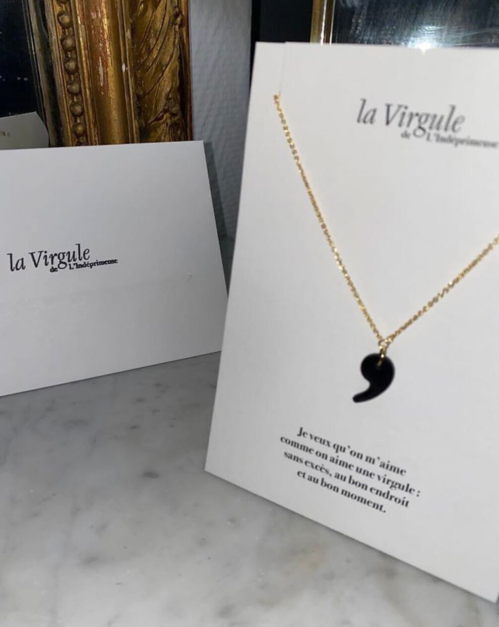 La virgola di porcellana