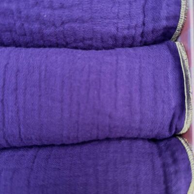 Set of 4 Napkins – Cotton Gauze – Purple – 40x40 cm