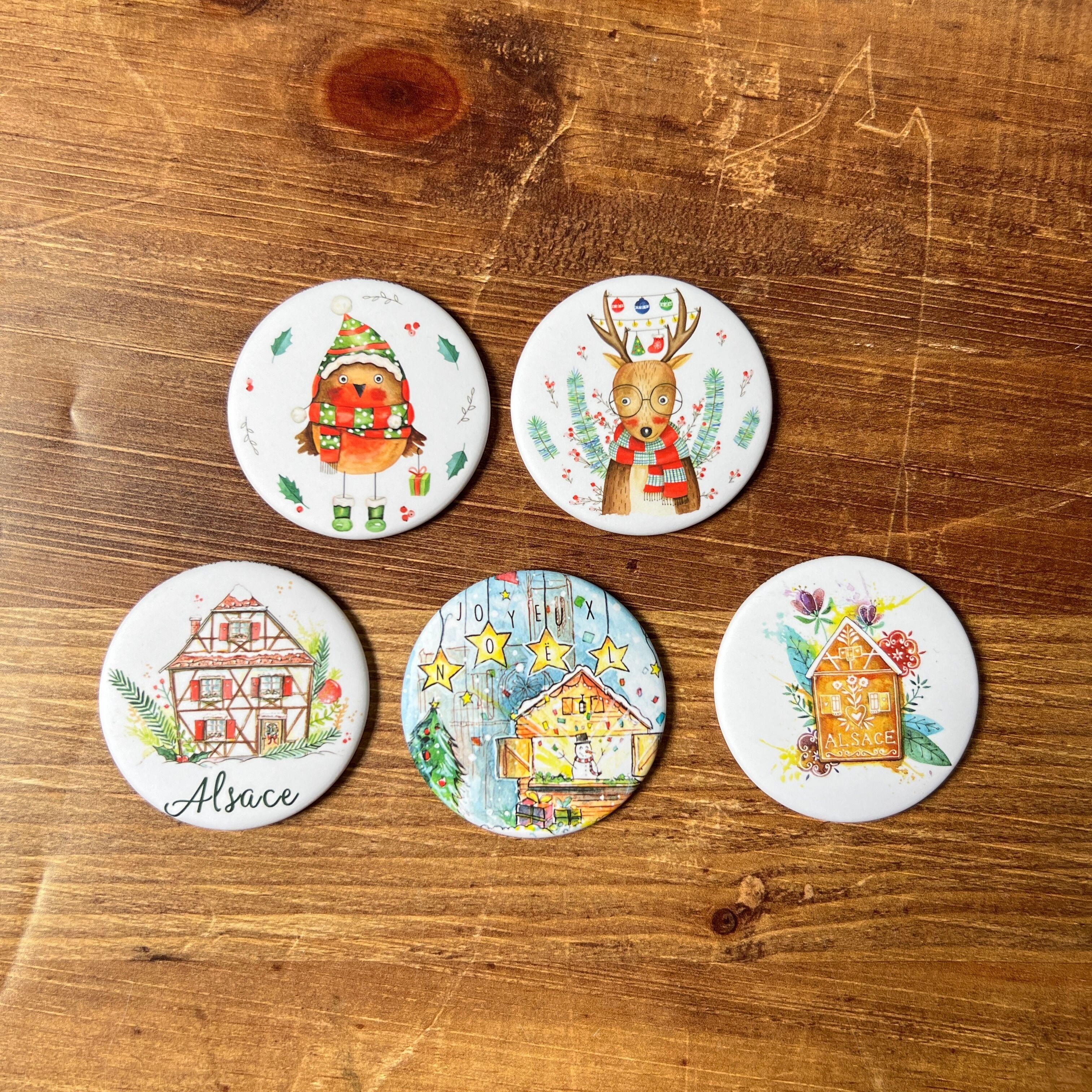 Christmas bottle opener magnet - end of year (5 models to choose from)