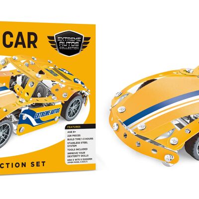 Jeu de construction de voiture de sport en métal (226 pièces)