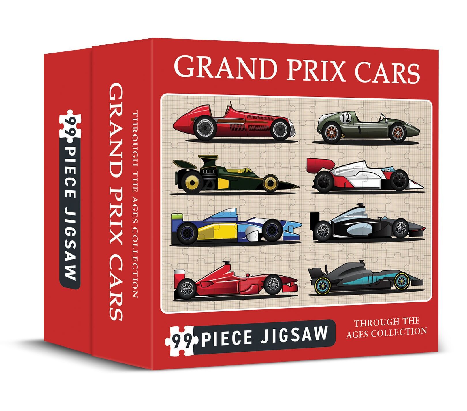 Puzzle da 99 pezzi delle auto del Gran Premio