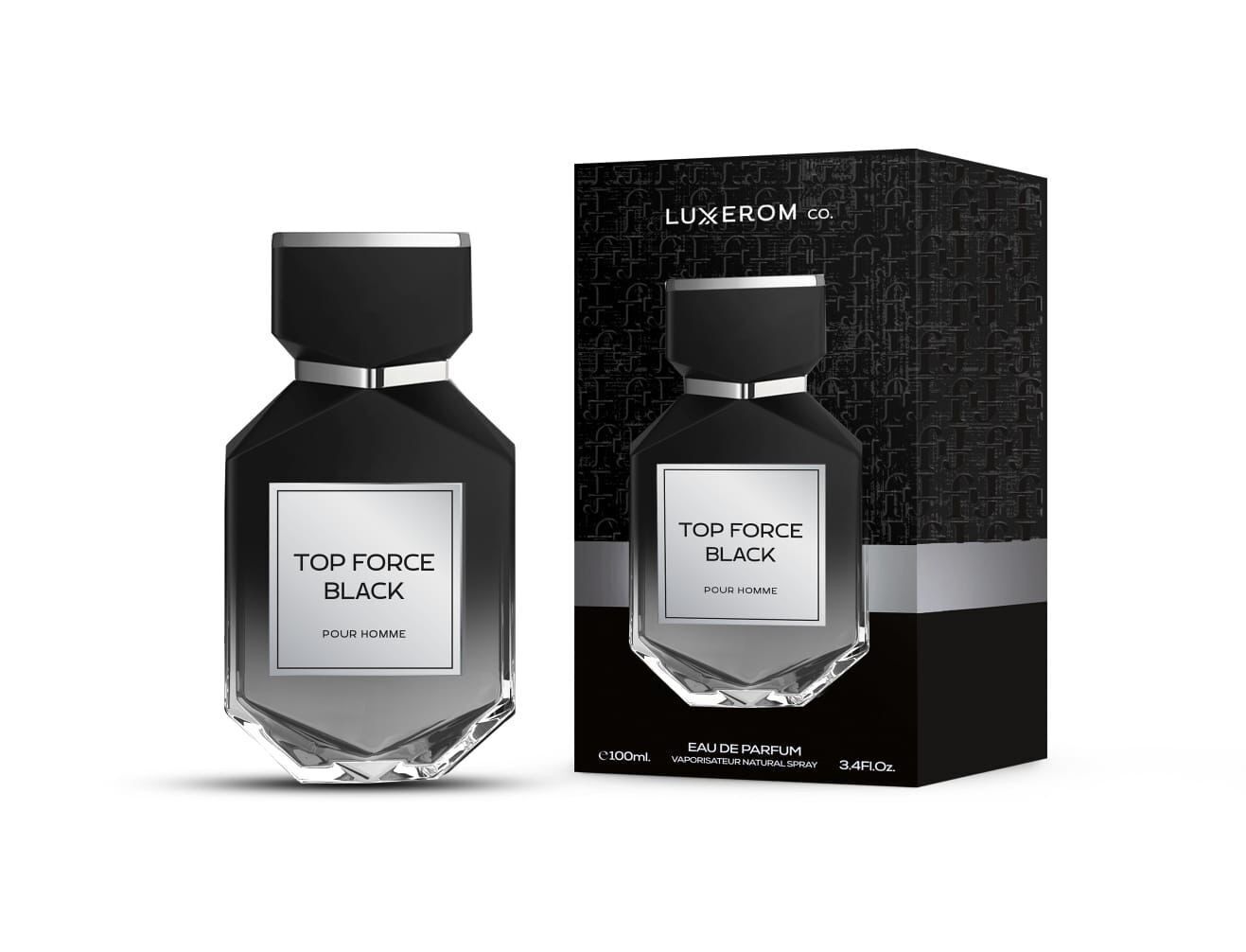 PERFUME 100ML LUXEROM TOP FORCE BLACK