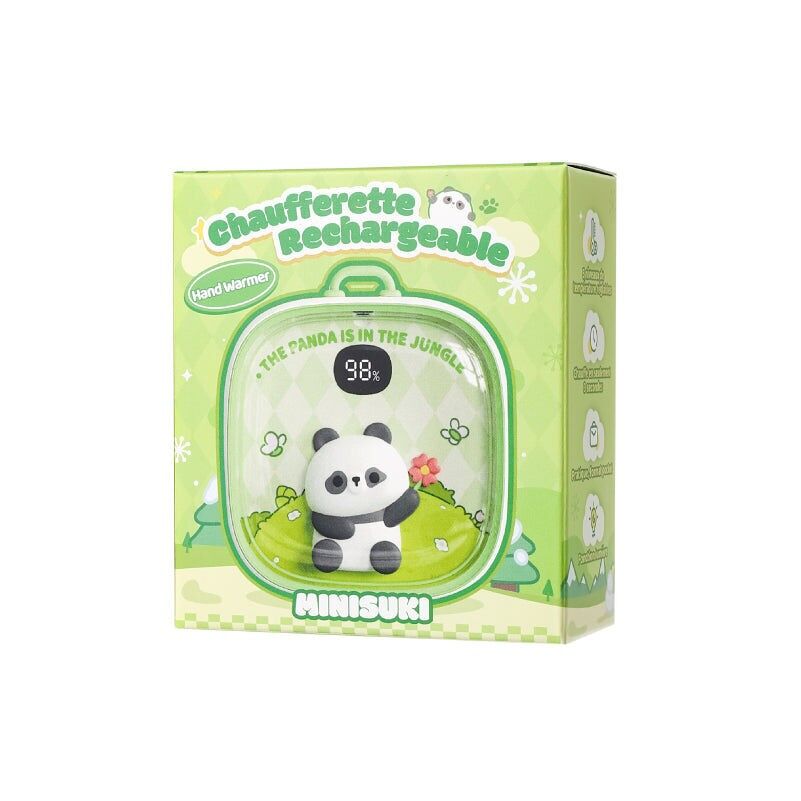 Chauffe-mains USB kawaï Panda, ideale per l'inverno, cadeau de Noël