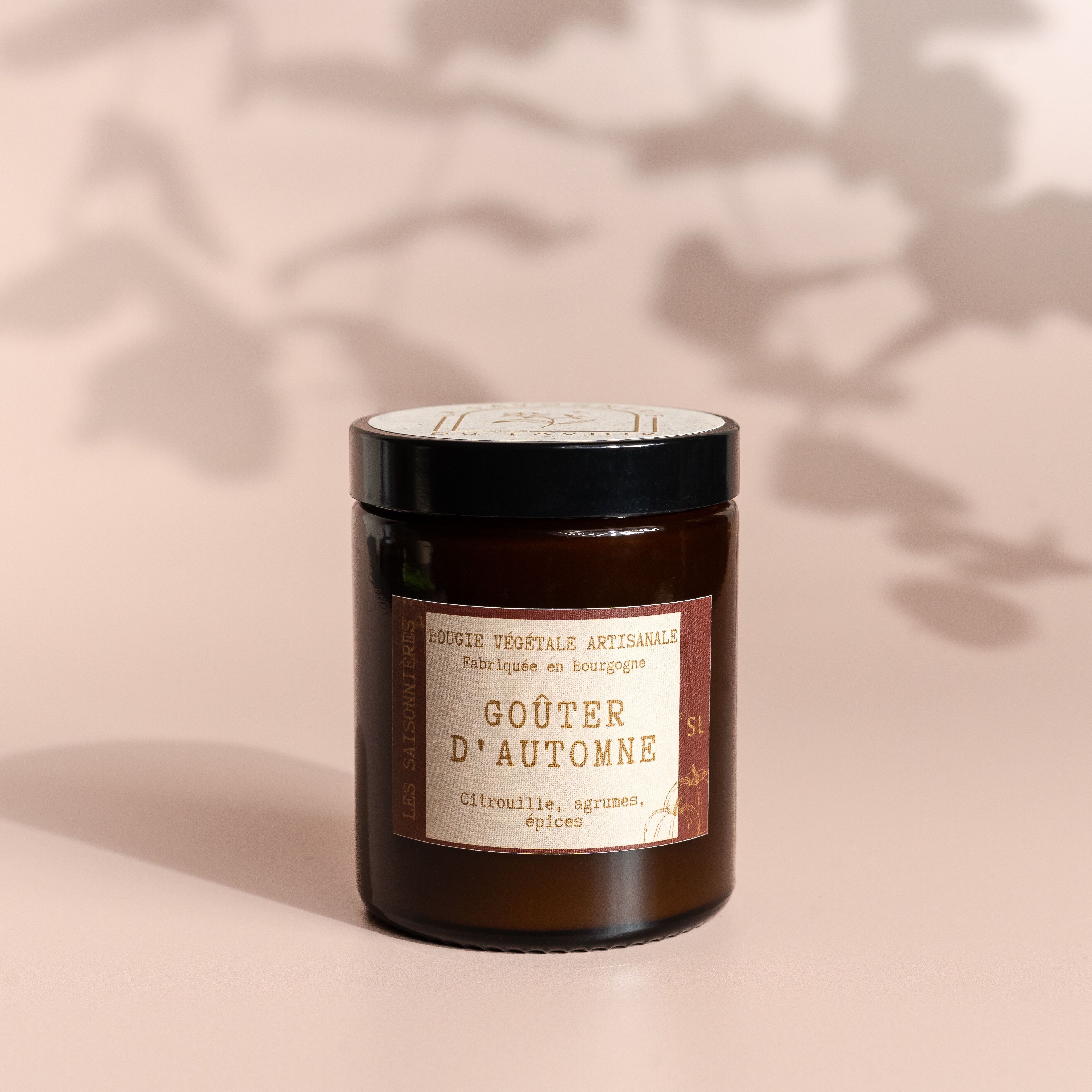 Scented soy wax candle - Autumn Snack (140g net)
