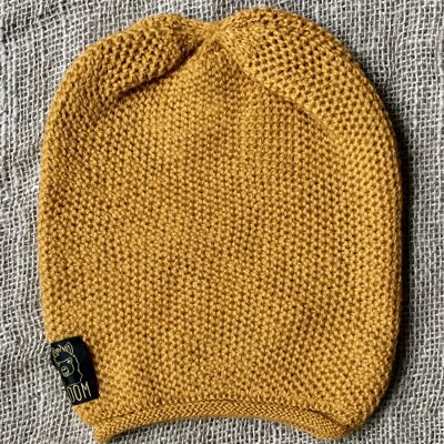 Honeycomb Hat – Mustard