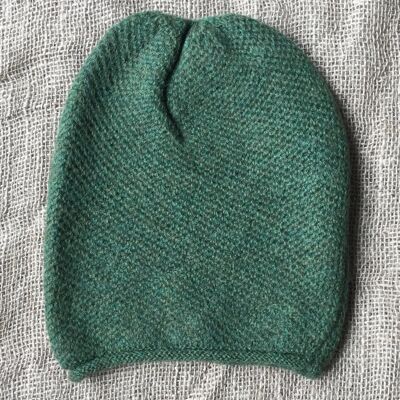Honeycomb Hat – Green Melange