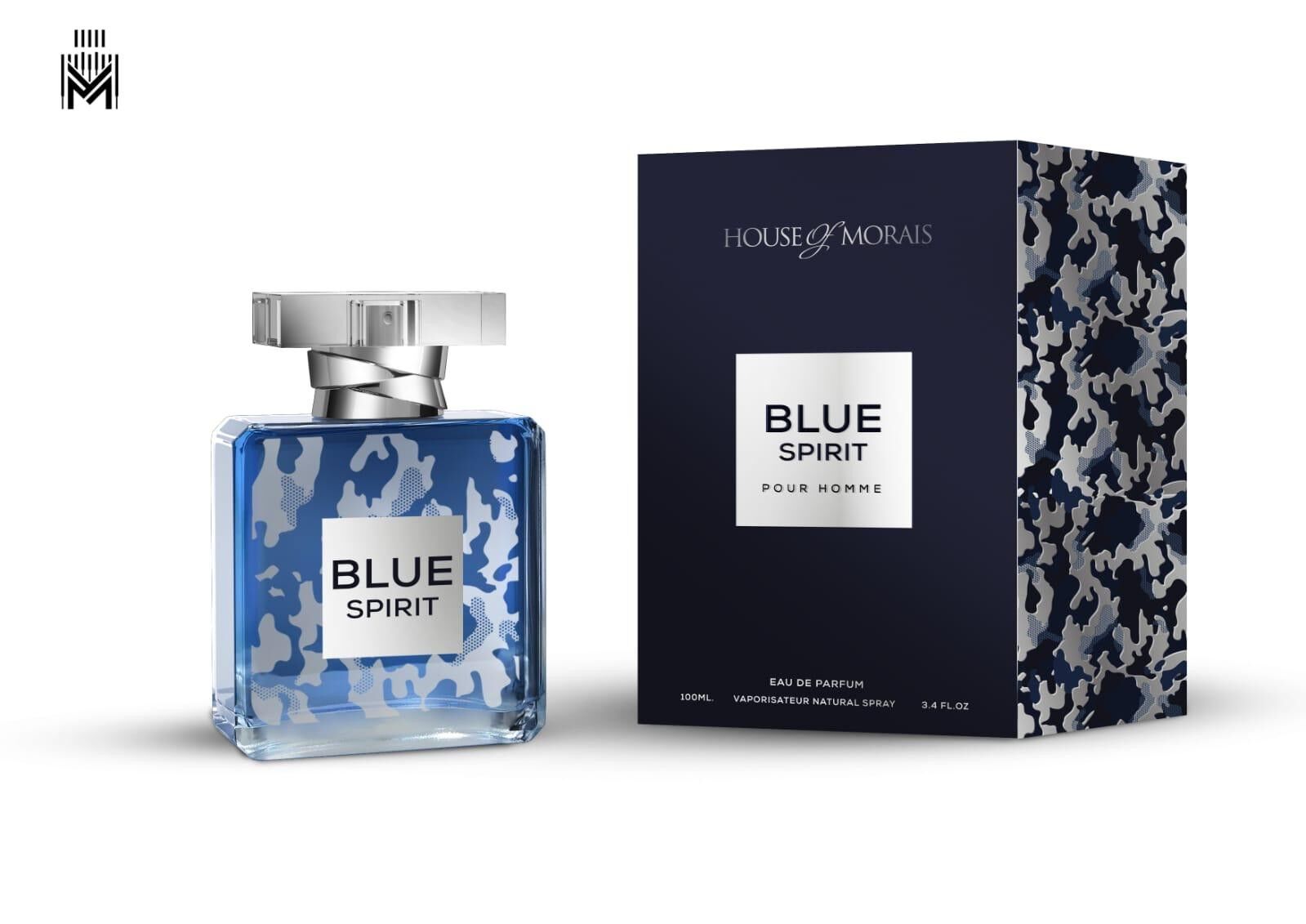 PARFÜM 100ML HOUSE OF MORAIS BLUE SPIRIT HOMME