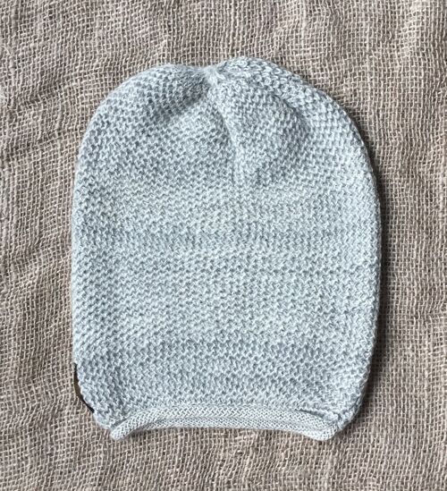 Honeycomb Hat – Light Grey/White
