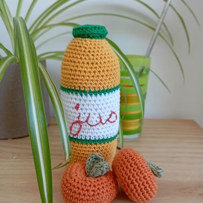 Botellas de jugo de fruta - Juego de 4 - Comida de juguete