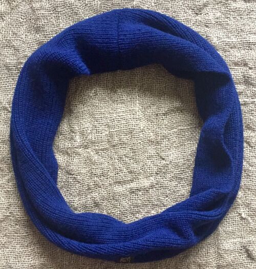 Snood Scarf – Navy Blue