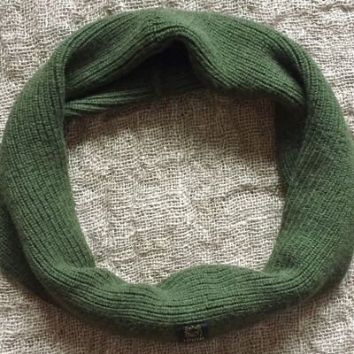 Snood Scarf – Olive Green