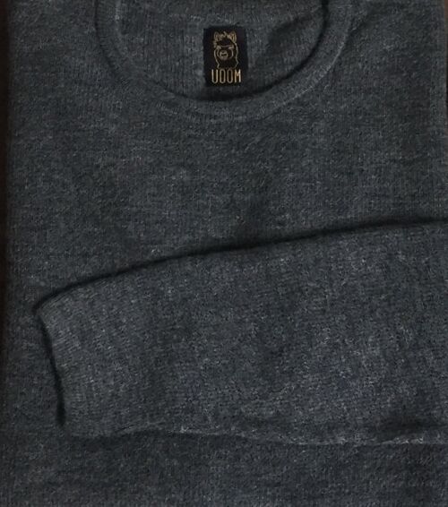 Baby Alpaca Wool Jumper – Grey