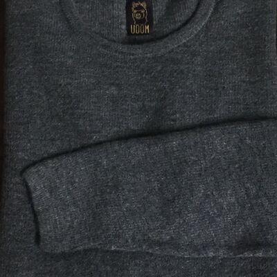 Pullover aus Babyalpakawolle – Grau