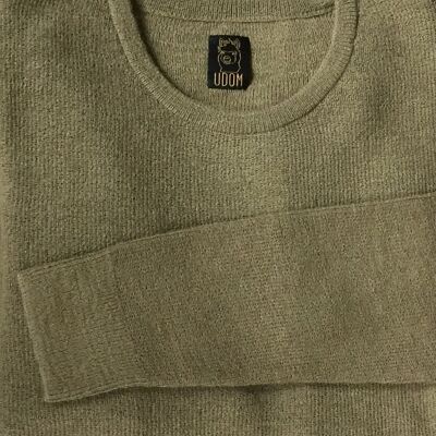 Maglione in lana baby alpaca – verde chiaro