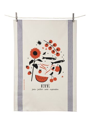 Torchon - Été - (made in France) 100% coton 1