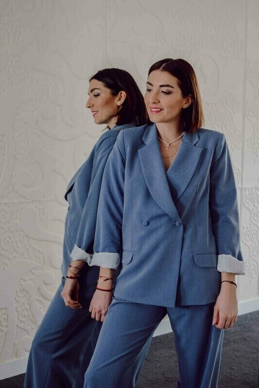 BLAZER VIVIENNE - BLU