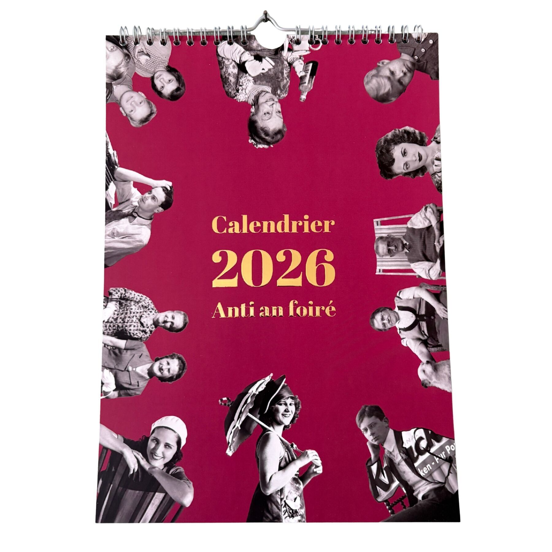 Calendario anti-sbagliamento 2026 - Annuale - A4 verticale - Spirale sospesa