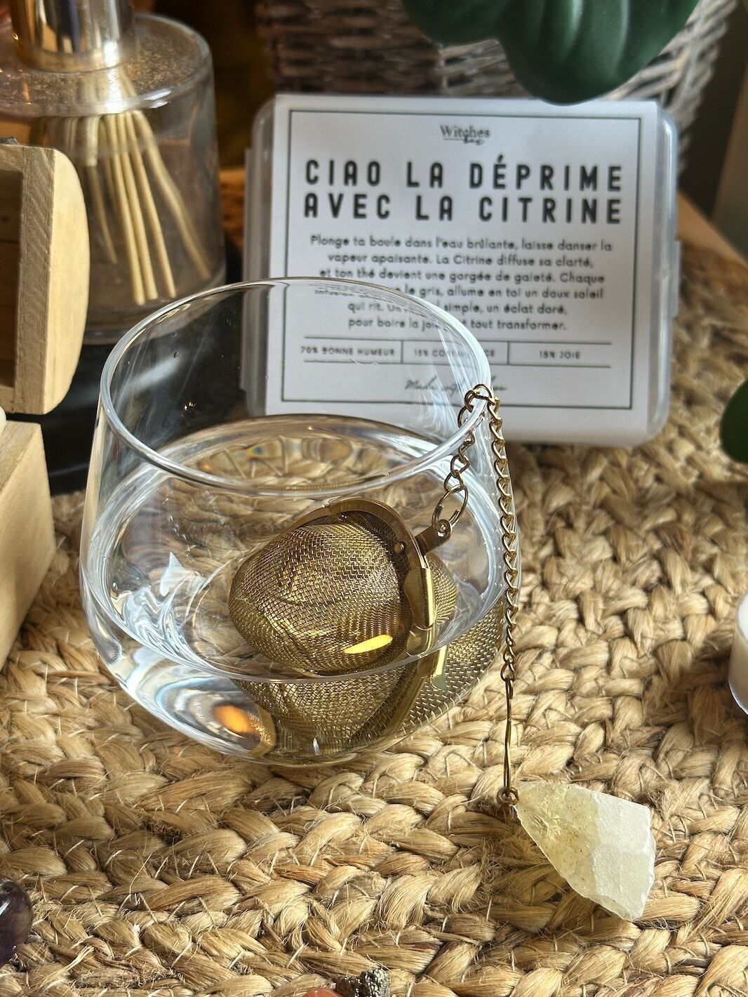 Citrin-Teekugel – Tschüss Depression!