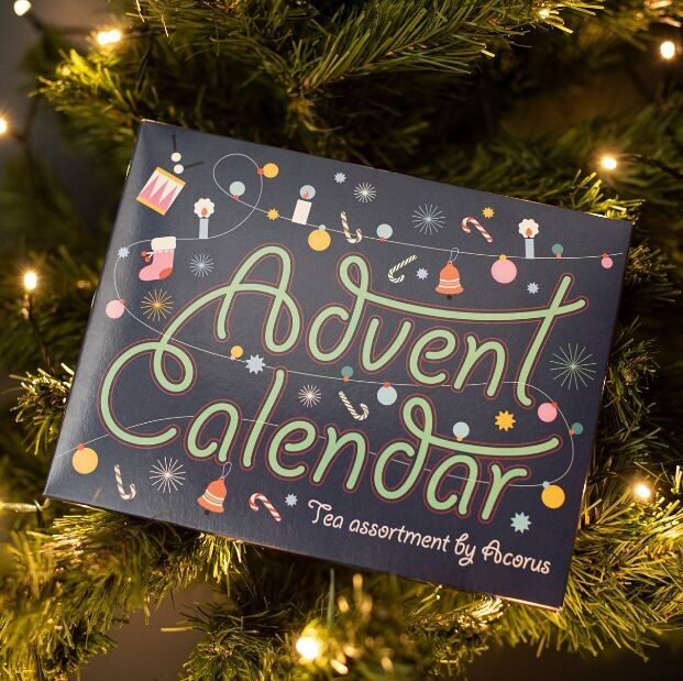 Calendrier de l'Avent du thé - 8 saveurs fruitées en 24 jours