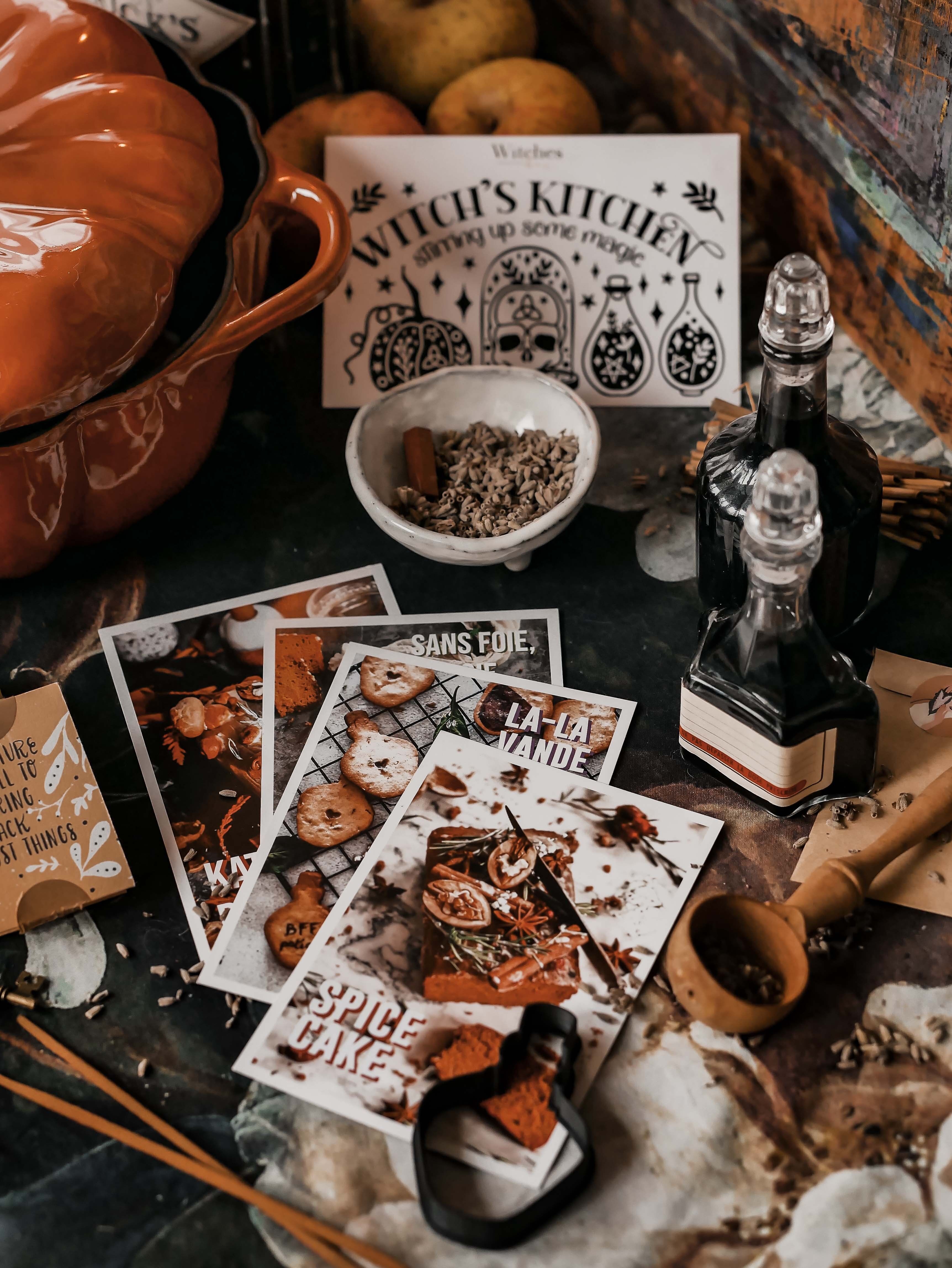 4 Hexen-Rezeptkarten