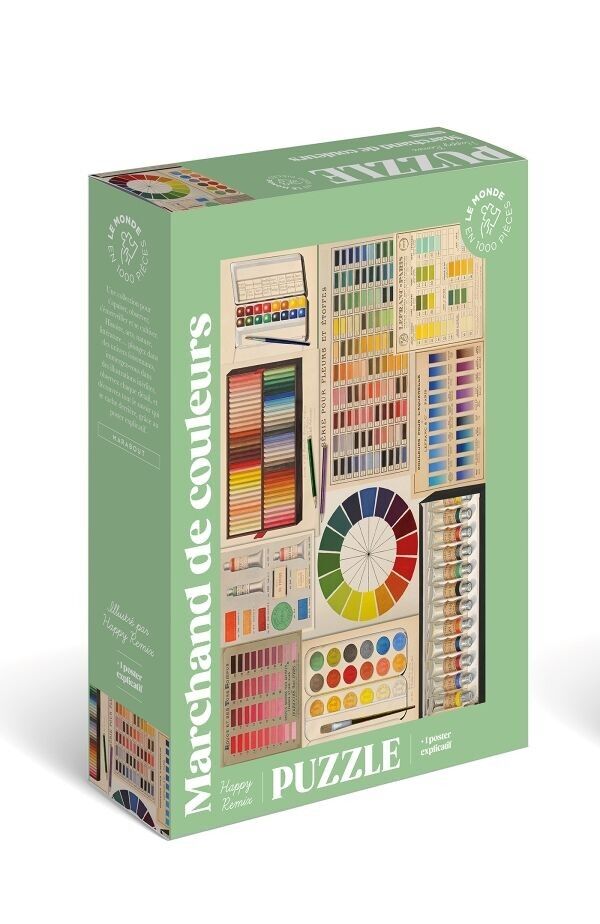1000-piece puzzle - Color Merchant