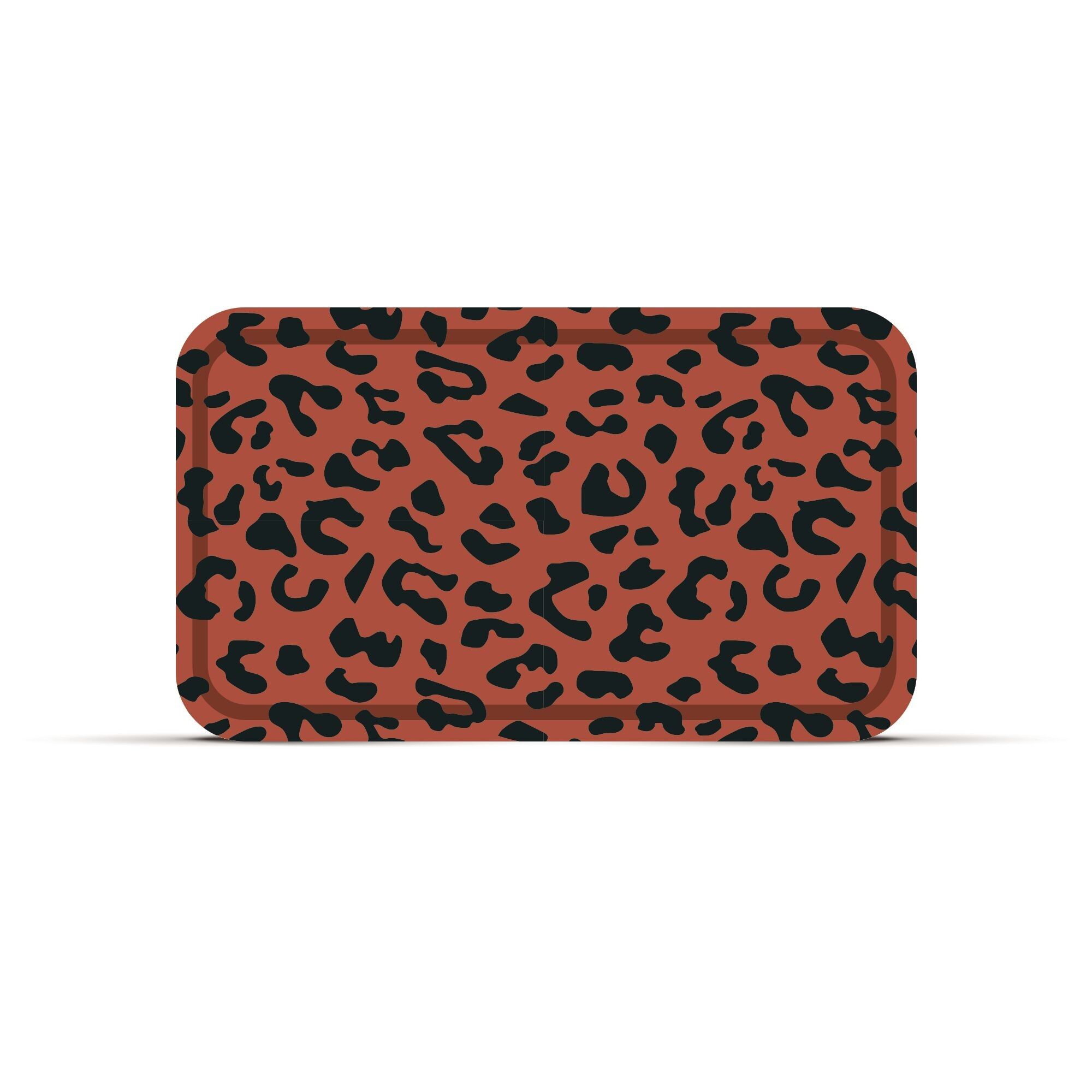 Terrakotta-Tablett „Leopard“ 47,5 x 27,5 cm