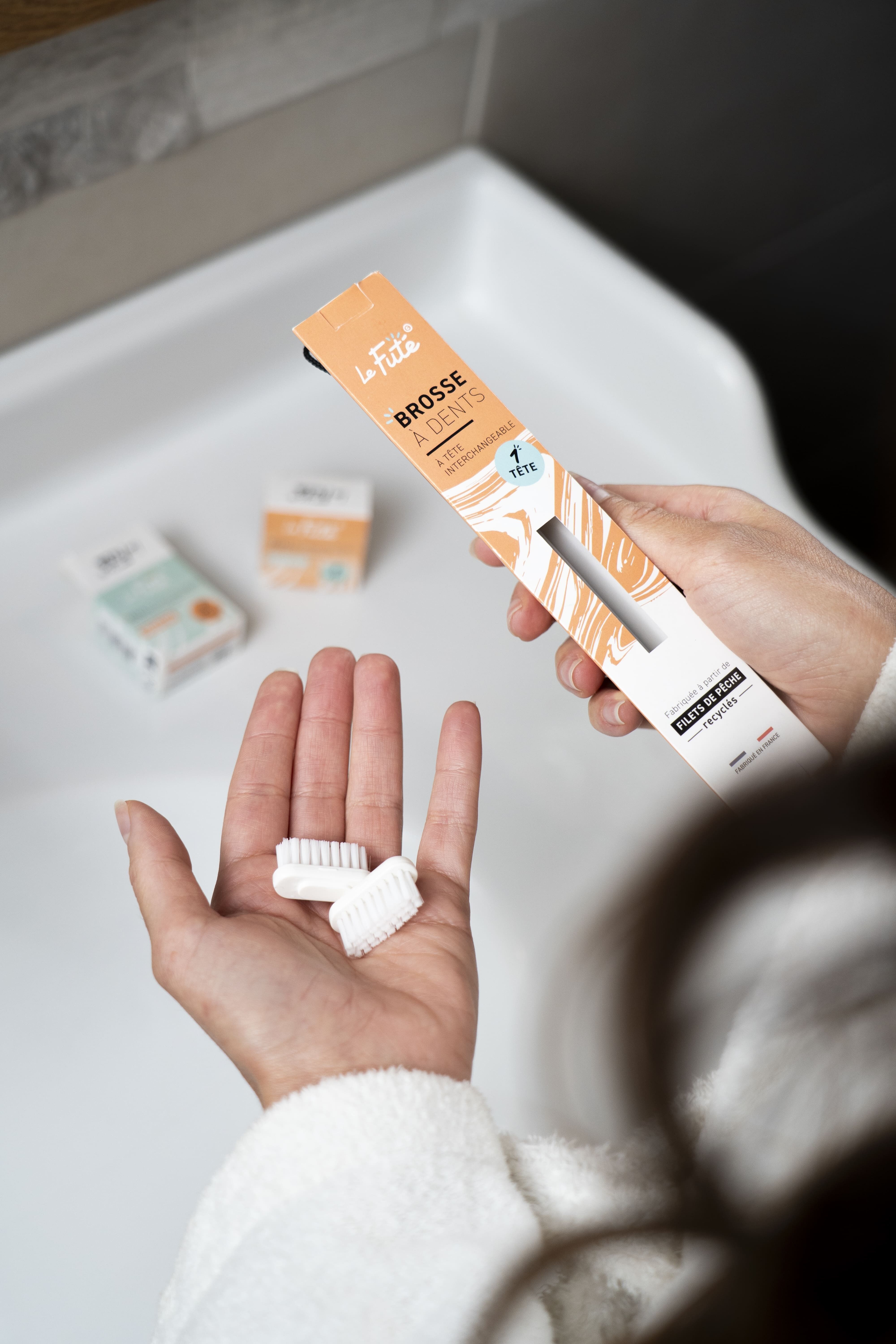 Ricariche morbide in astuccio (2 teste) - Gamma Le Futé