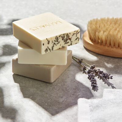 Natural Organic Argan soap 100g (French lavender, Argan Organgery, Frankincense)