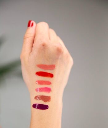 Huiles de couleur Lip & Cheek Argan (6 teintes disponibles) Maquillage minéral naturel 2