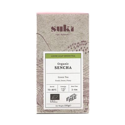 SUKI Organic Loose Leaf Sencha Tea