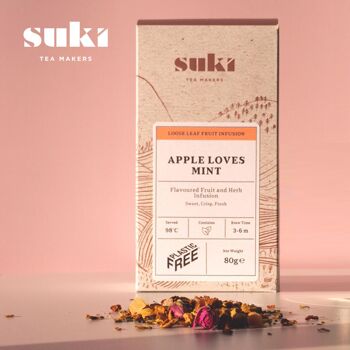 SUKI Natural Apple Loves Menthe Infusions 2
