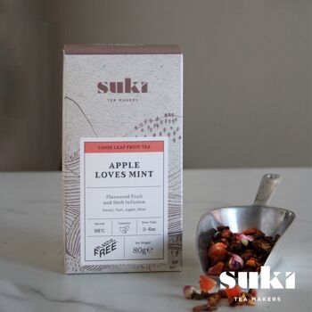 SUKI Natural Apple Loves Menthe Infusions 6