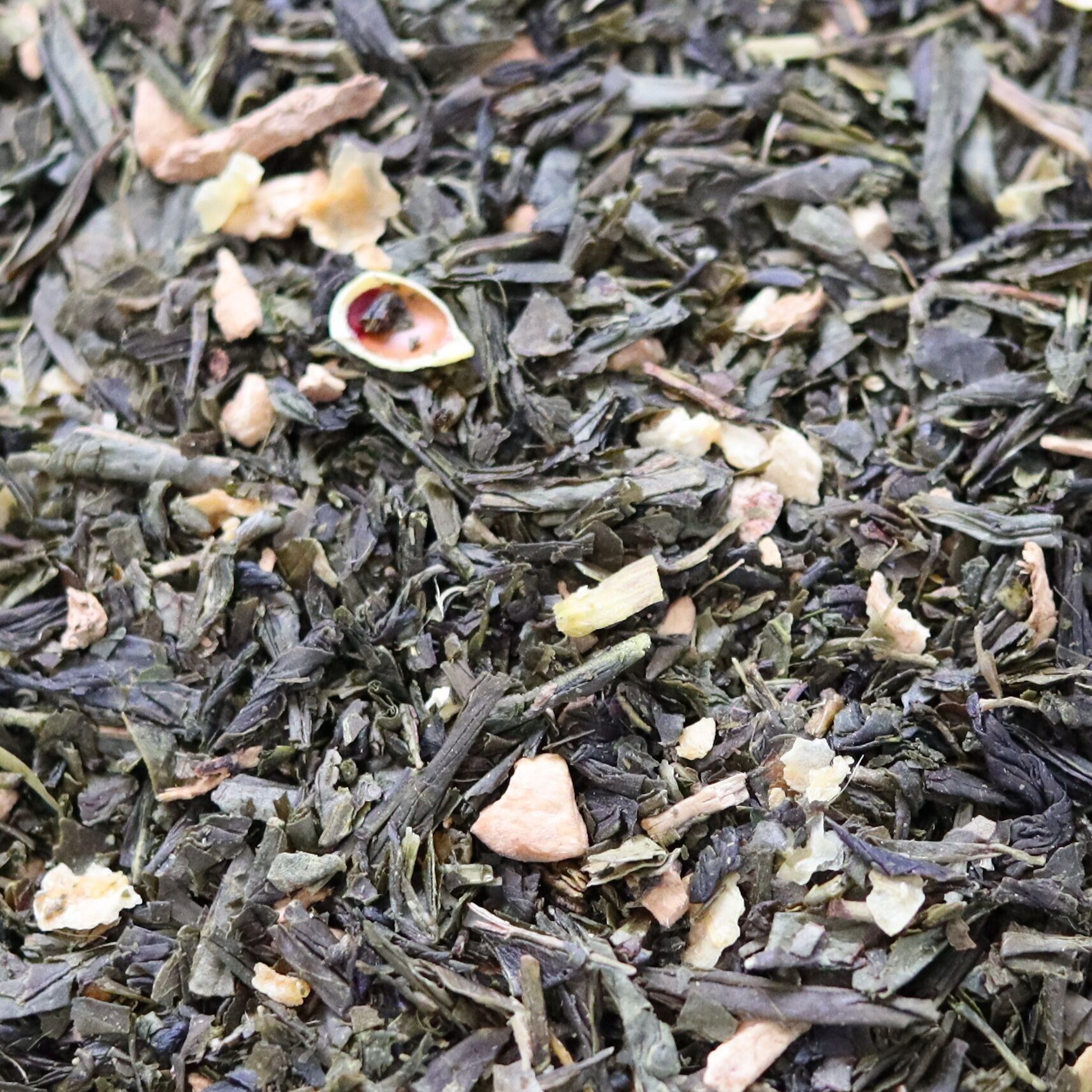 Green tea with lemon and ginger - Asian Treasure - loose 1 kg