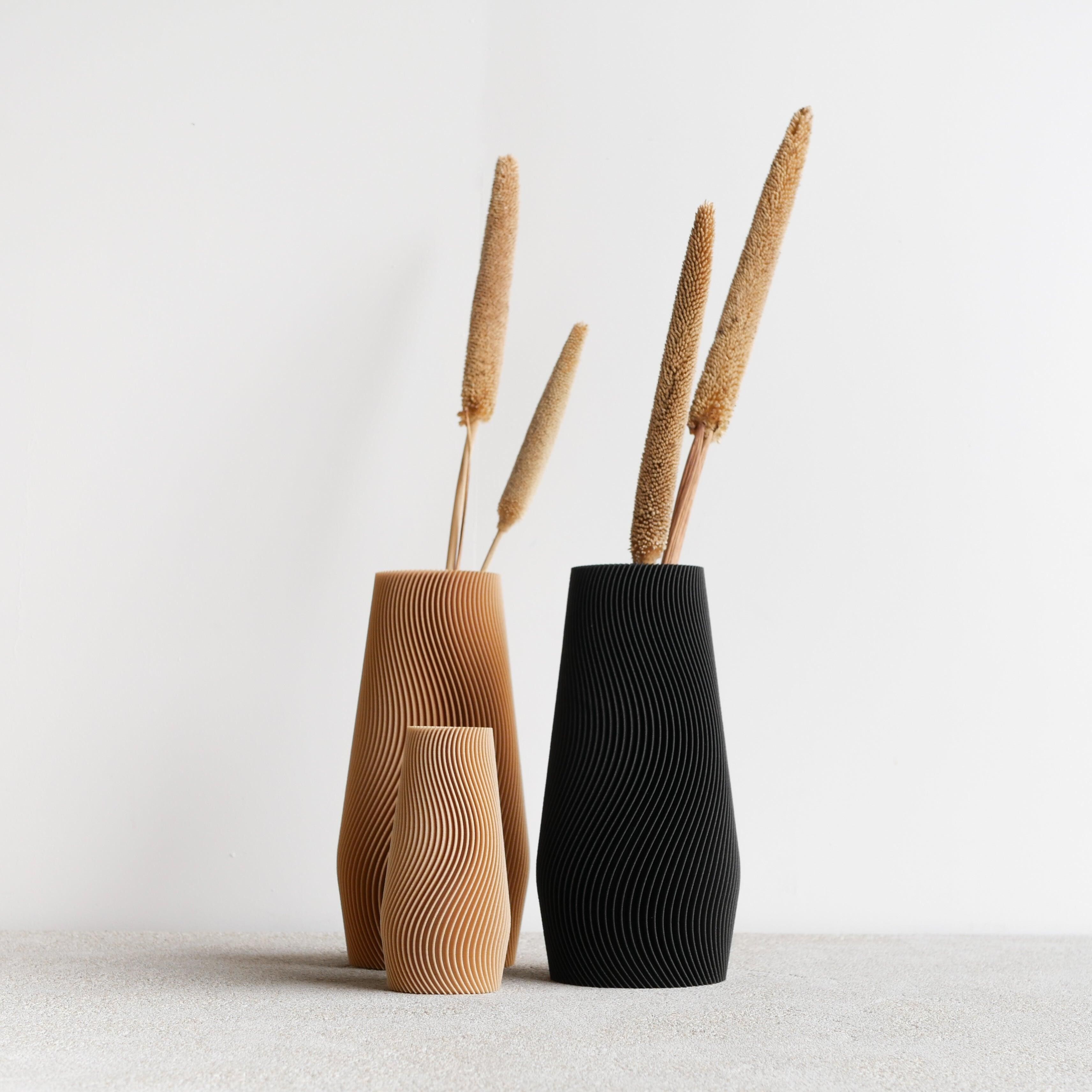 WAVE Vase für Trocken- oder Frischblumen