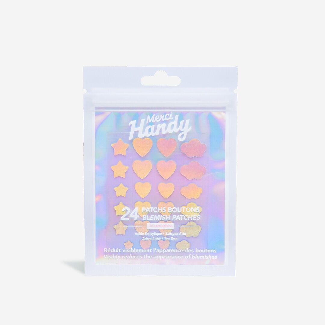 Toppe con bottoni a forma di unicorno