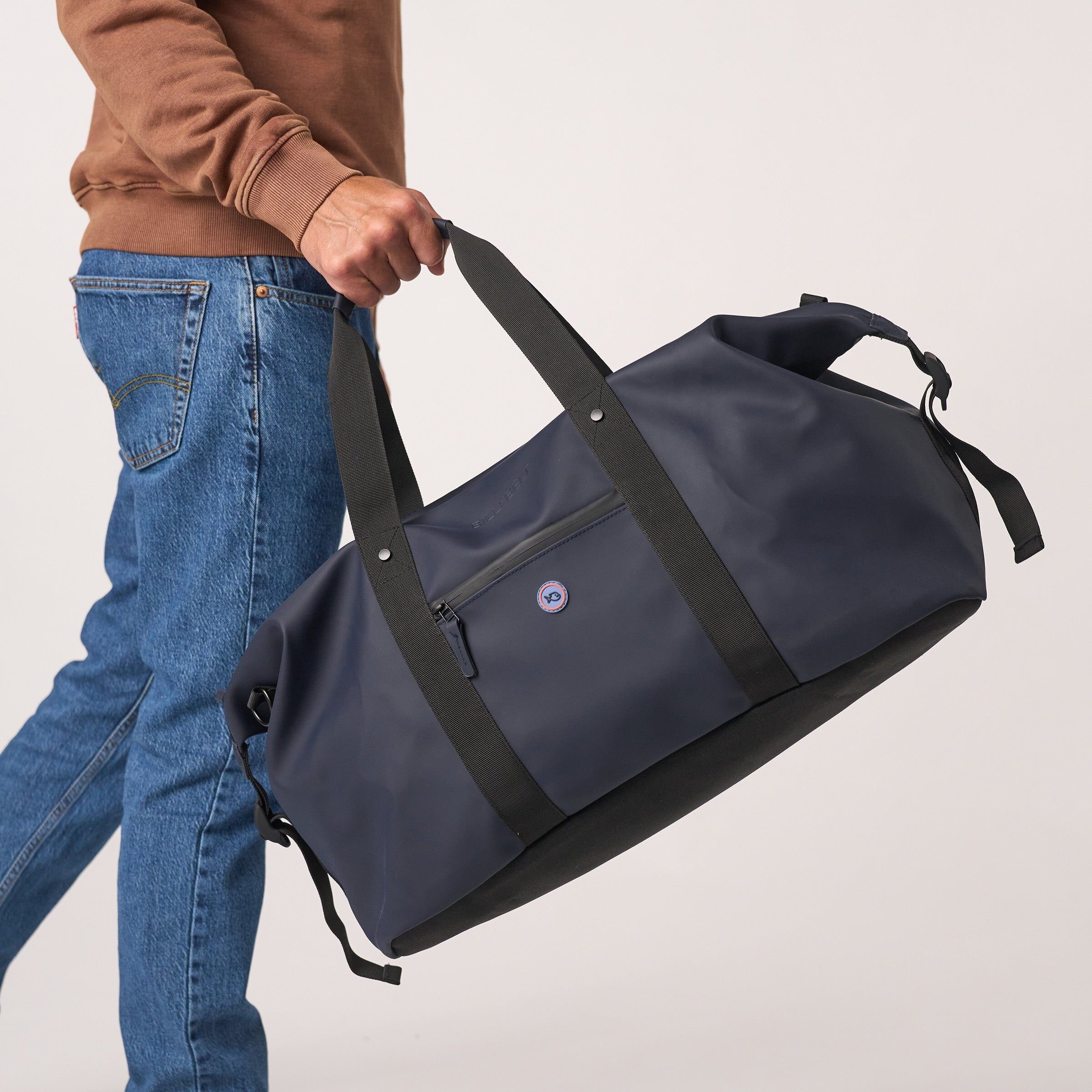 Borsa da viaggio impermeabile 37L - Blu navy