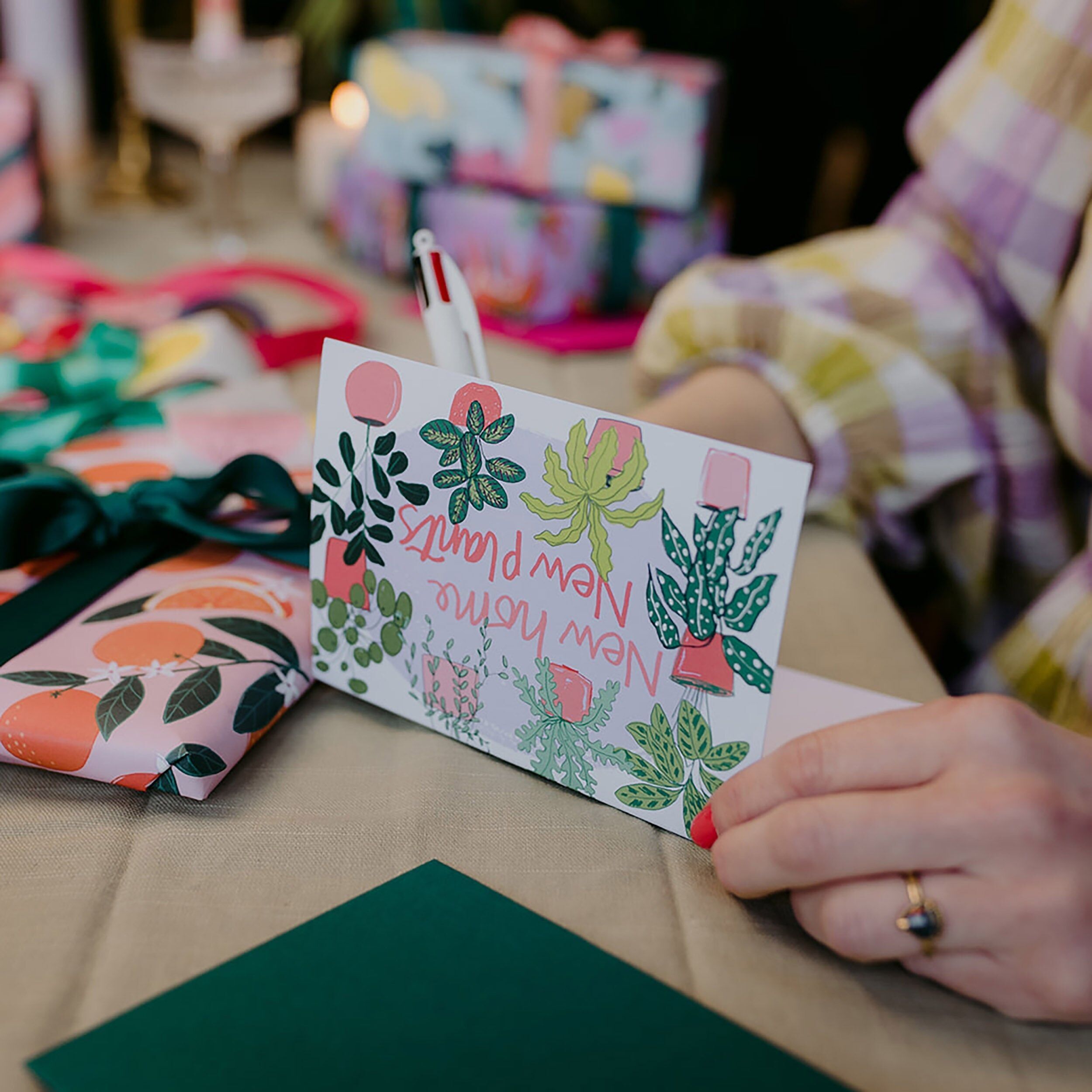 SEKUNDEN Neues Zuhause Neue Pflanzen Karte