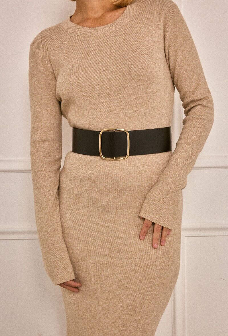 Cintura larga in similpelle CT31