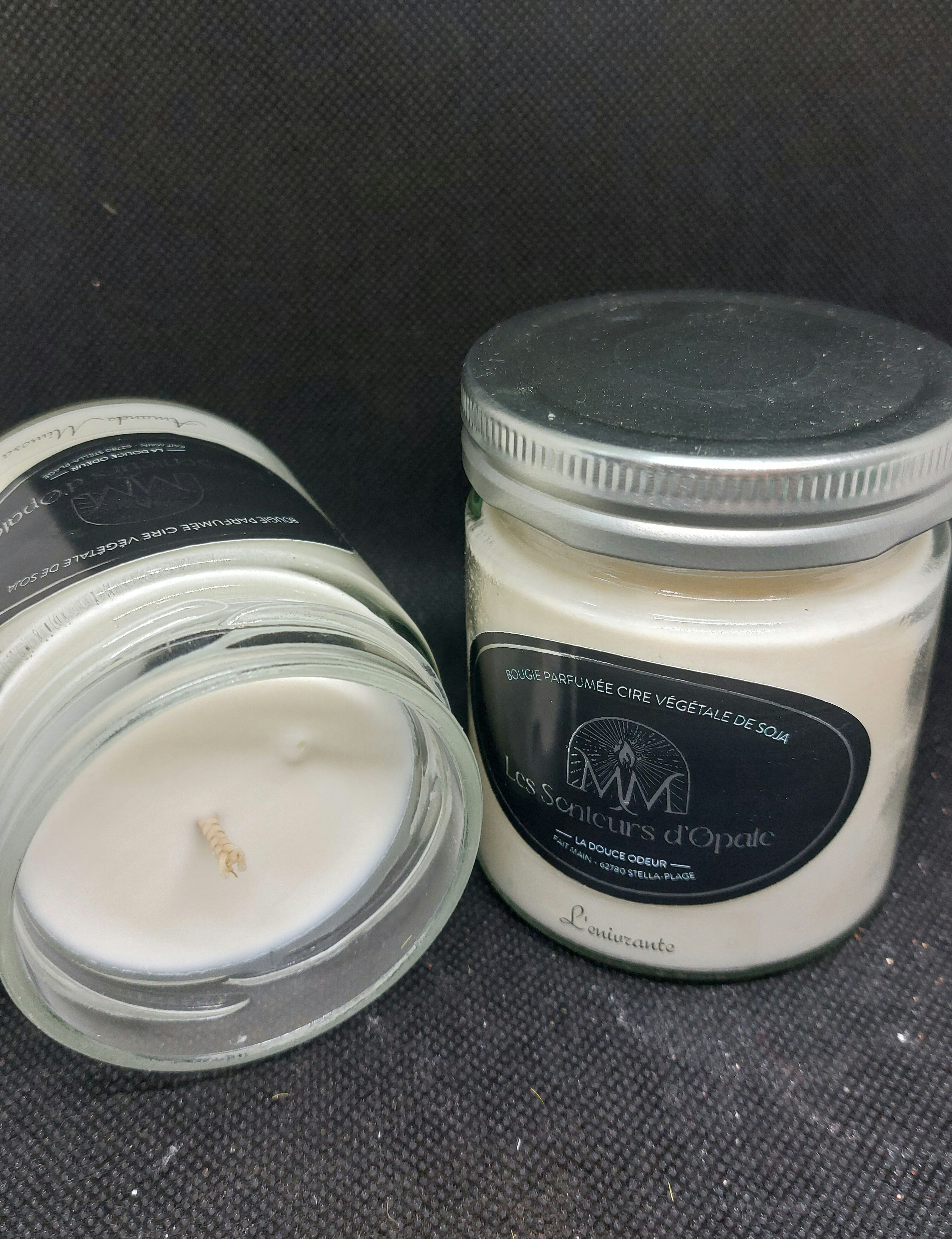 Scented candle made from vegetable soy wax - L'ENIVRANTE (150gr)