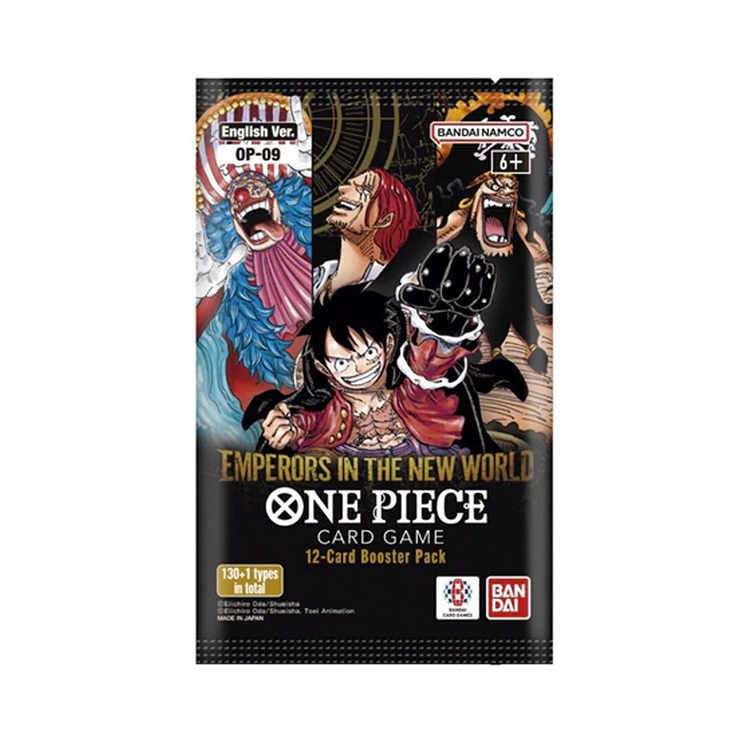 One Piece (OP 09) Pacchetto booster Imperatori nel Nuovo Mondo (12 carte)