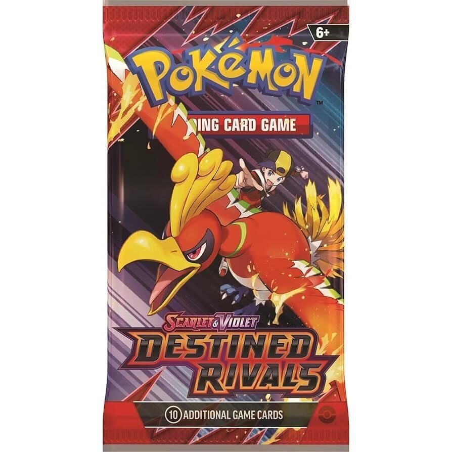 Pokemon Scarlet & Violet: Destined Rivals Booster Pack (10 carte) (ENG)