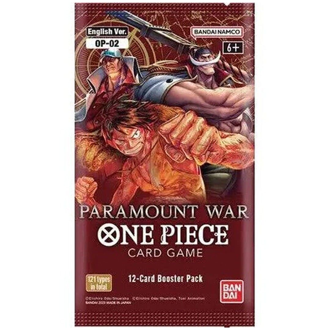 One Piece (OP 02) Paramount War Booster Pack (12 carte)