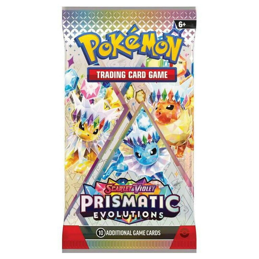 Pokemon Scarlet & Violet: Prismatic Evolutions Booster Pack (10 carte) (ENG)