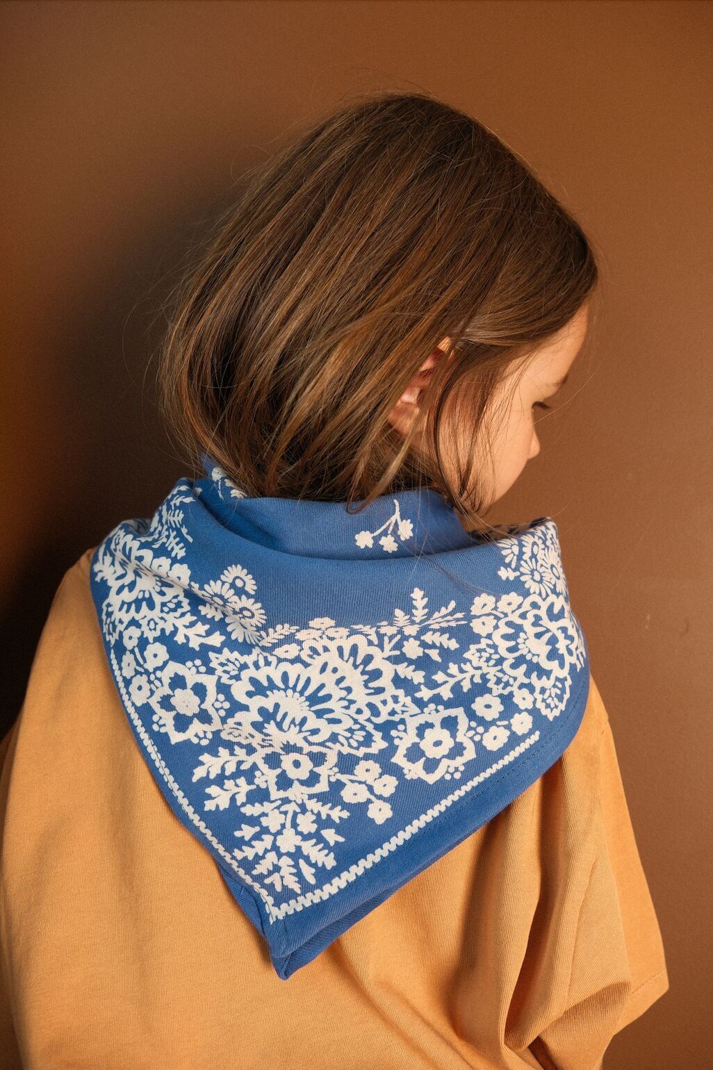 Sciarpa bandana Mysore per bambini Sky